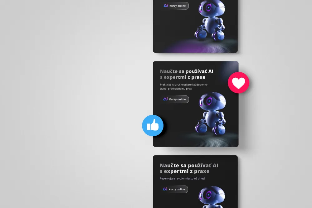 AI online courses — Social media Ads design