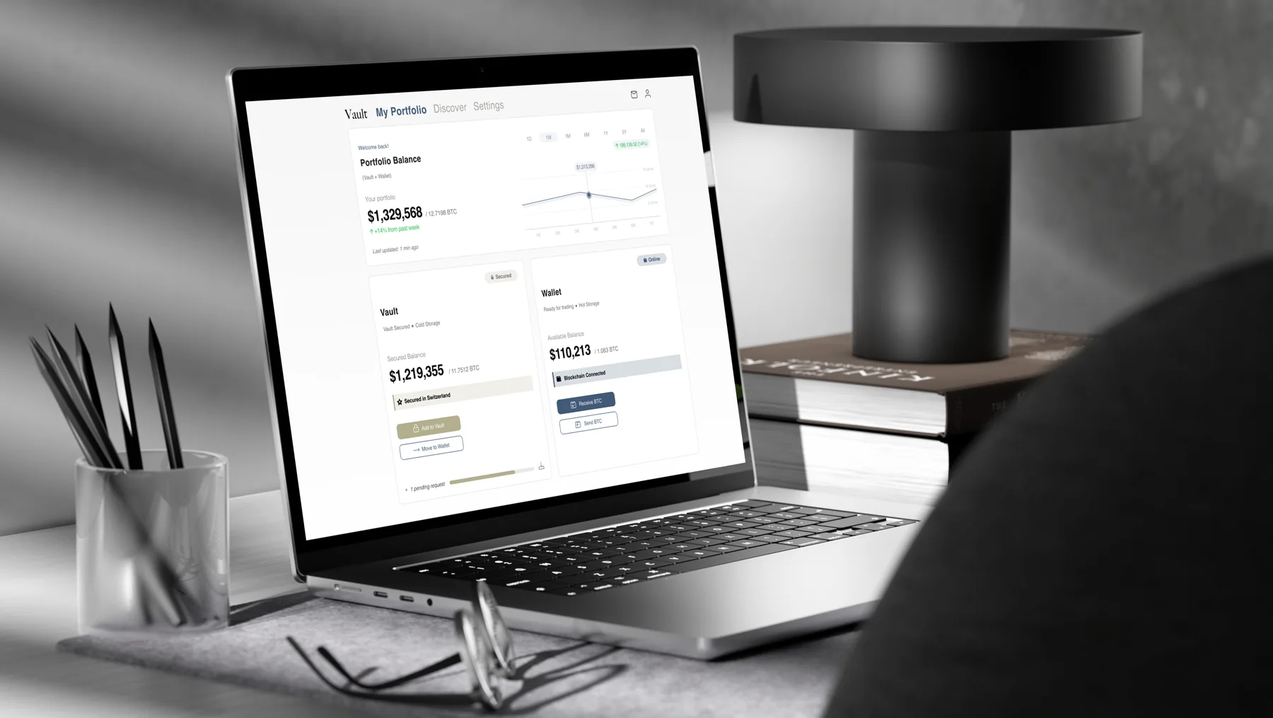 Bitcoin Vault — project visual 3