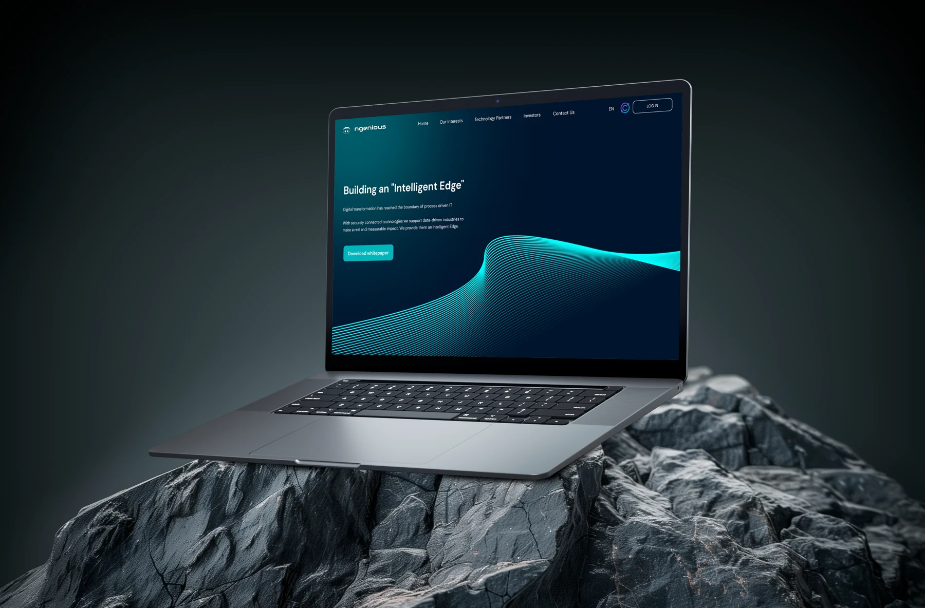 ngenious — Web UI/UX, Brand, Marketing Materials